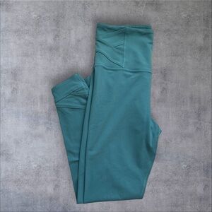 Athleta Elation Pirouette 7/8 Tight Leggings – Teal Blue, Size S